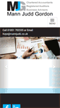 Mobile Screenshot of mannjudd.co.uk
